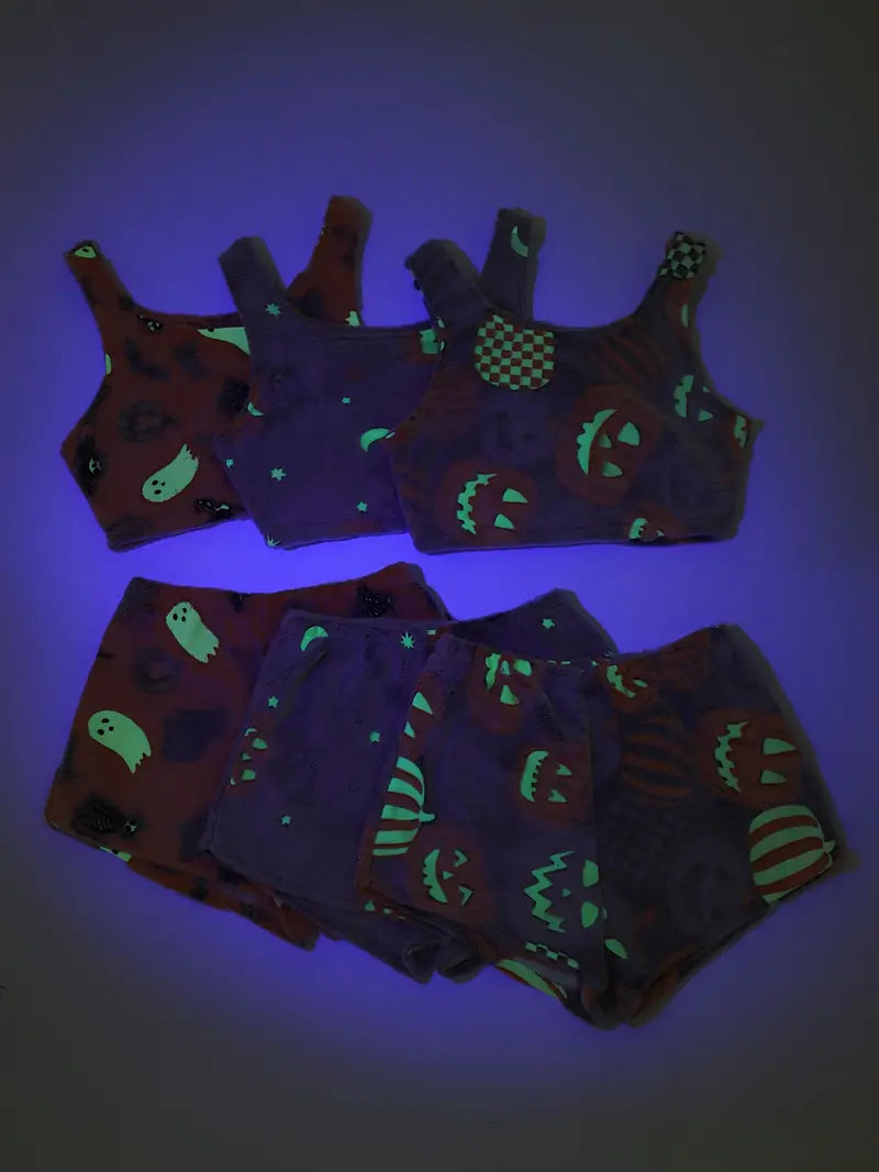 Halloween Glowing Pyjama Set