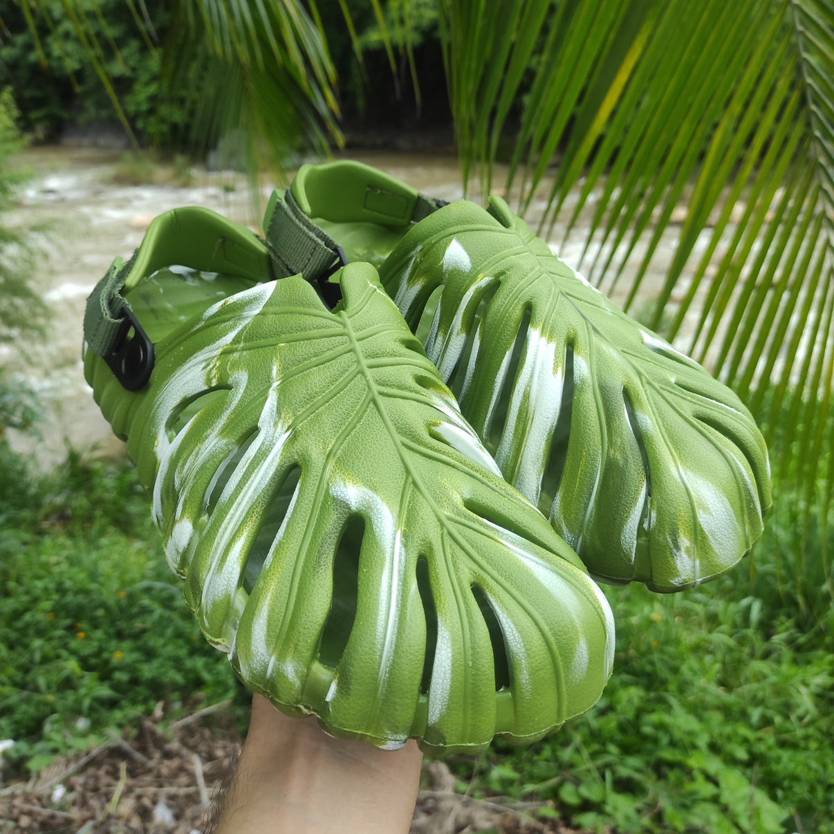 Jungle Monstera Shoes