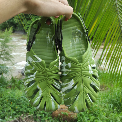 Jungle Monstera Shoes