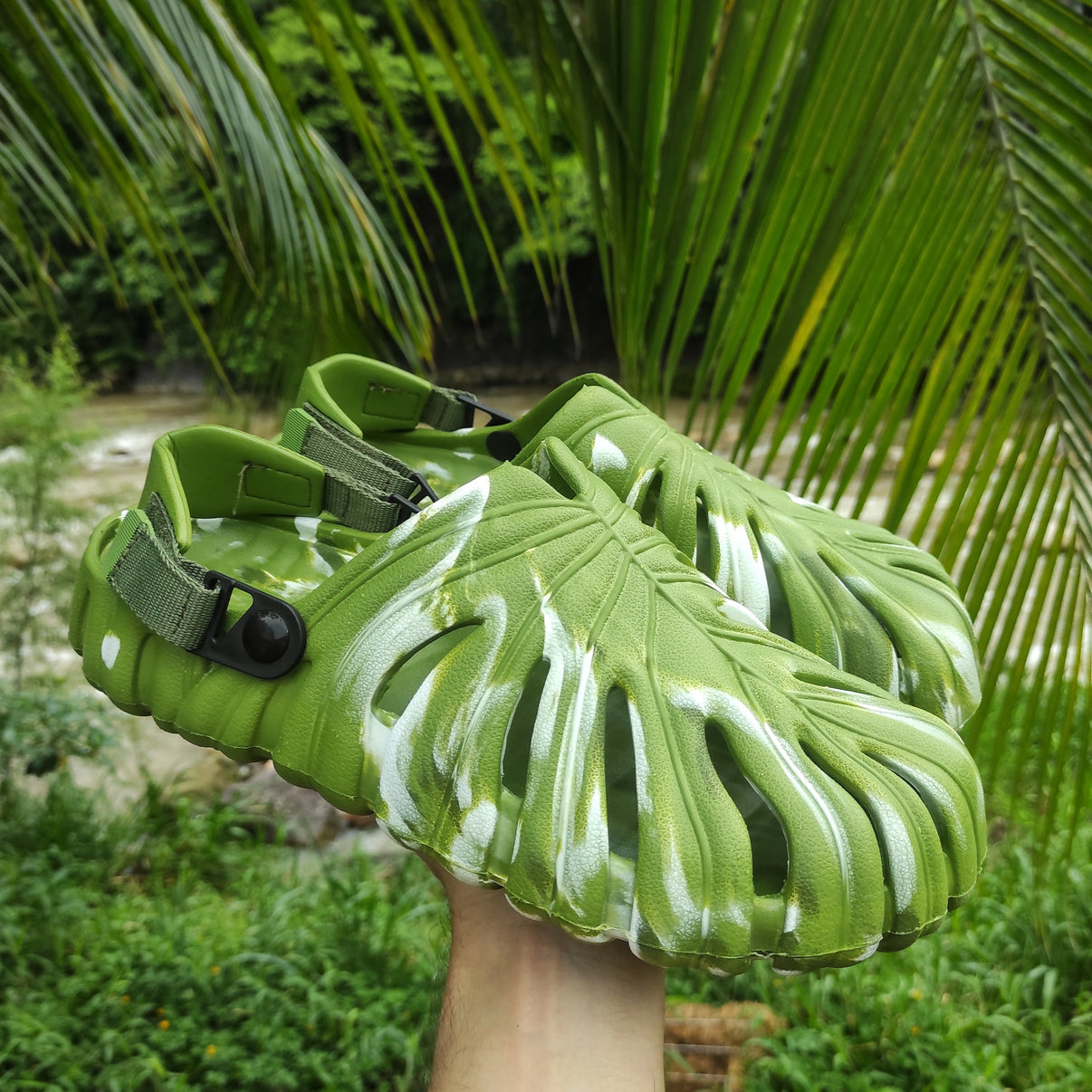 Jungle Monstera Shoes