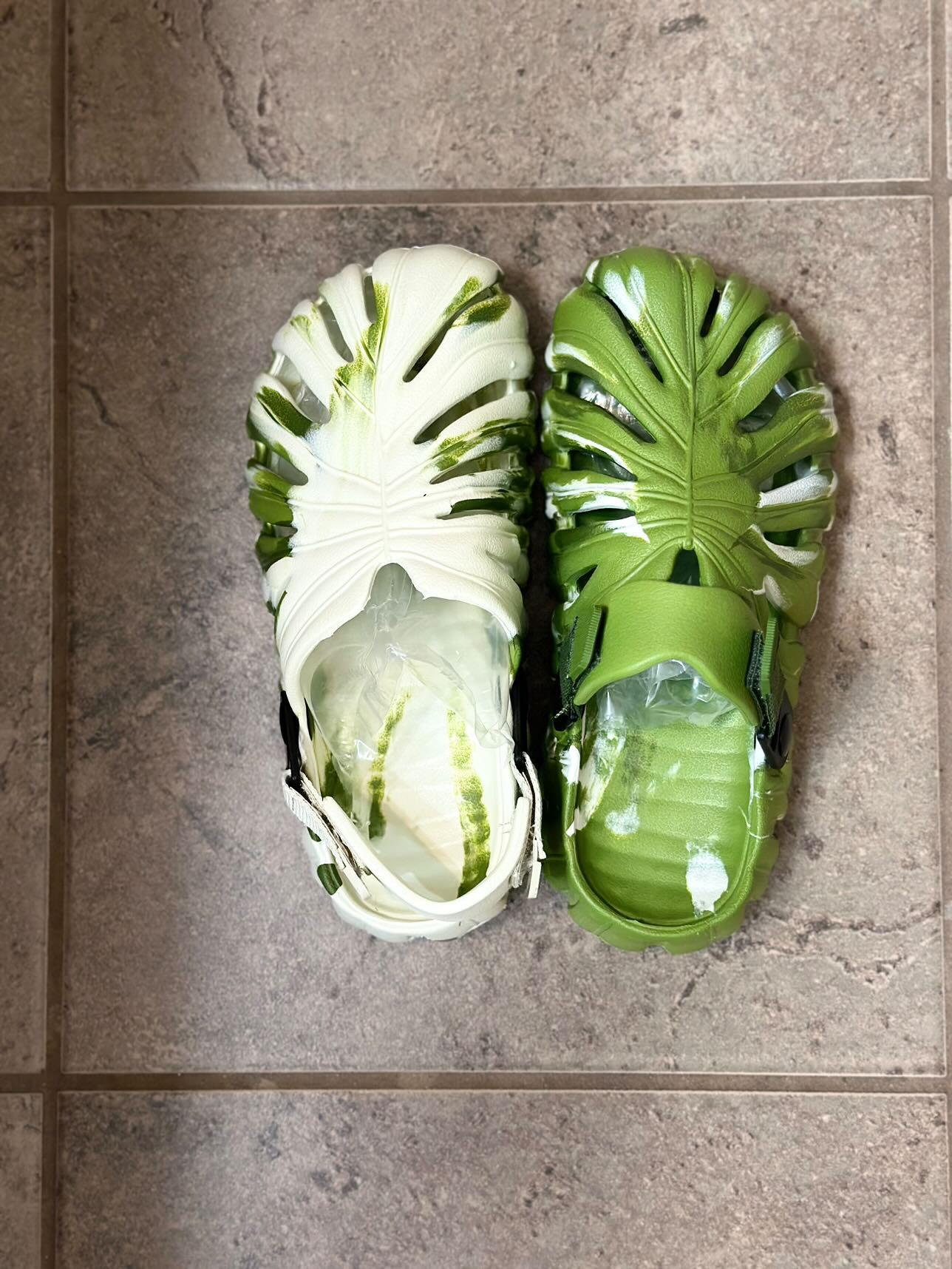 Jungle Monstera Shoes