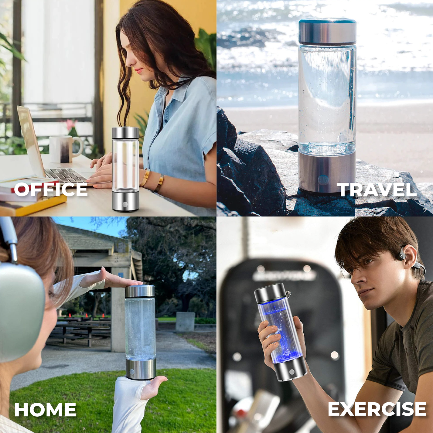 HydroWater Hydrogen Water Bottle