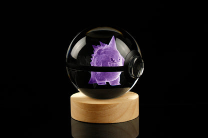 80MM Large Crystal Pokeball