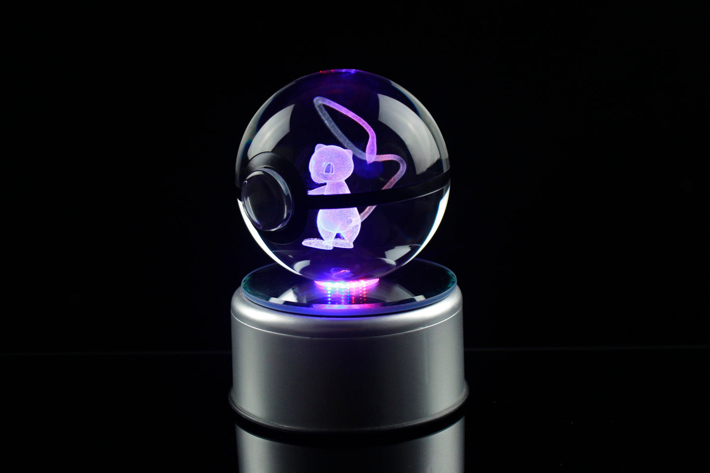 80MM Large Crystal Pokeball