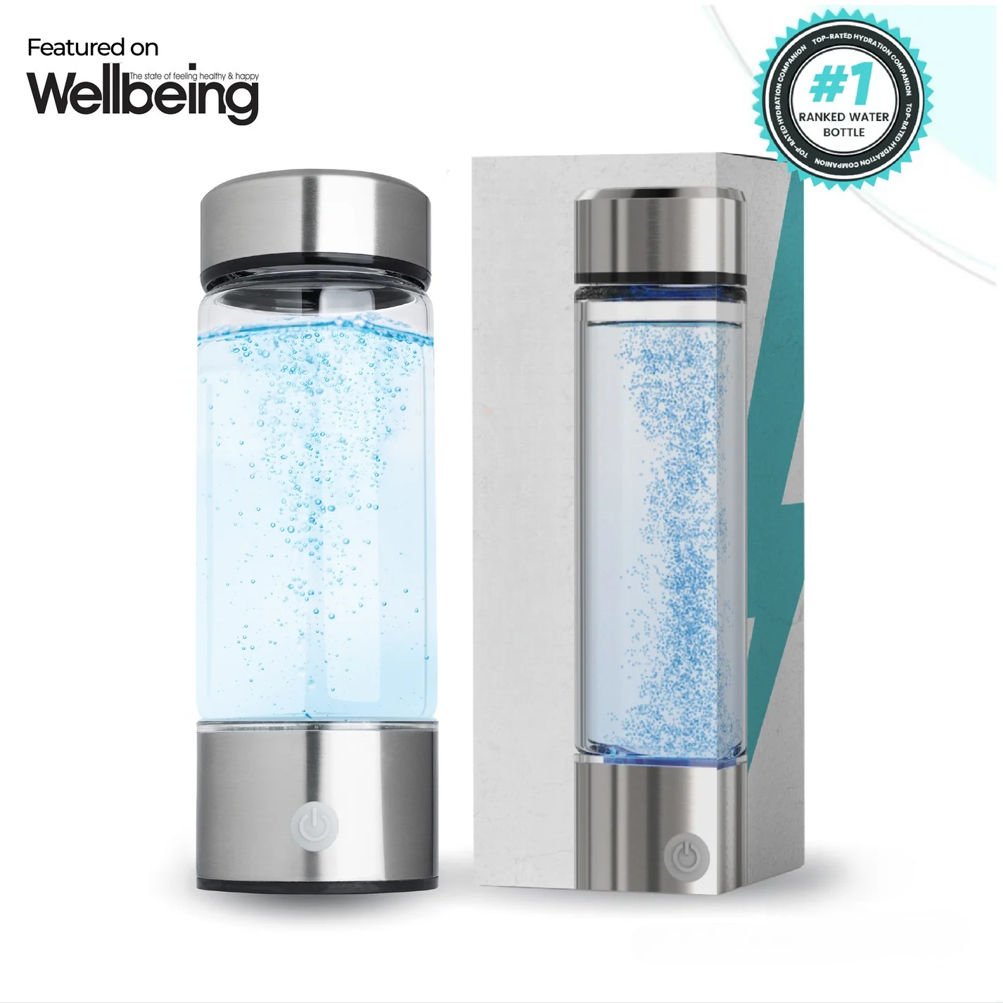 HydroWater Hydrogen Water Bottle